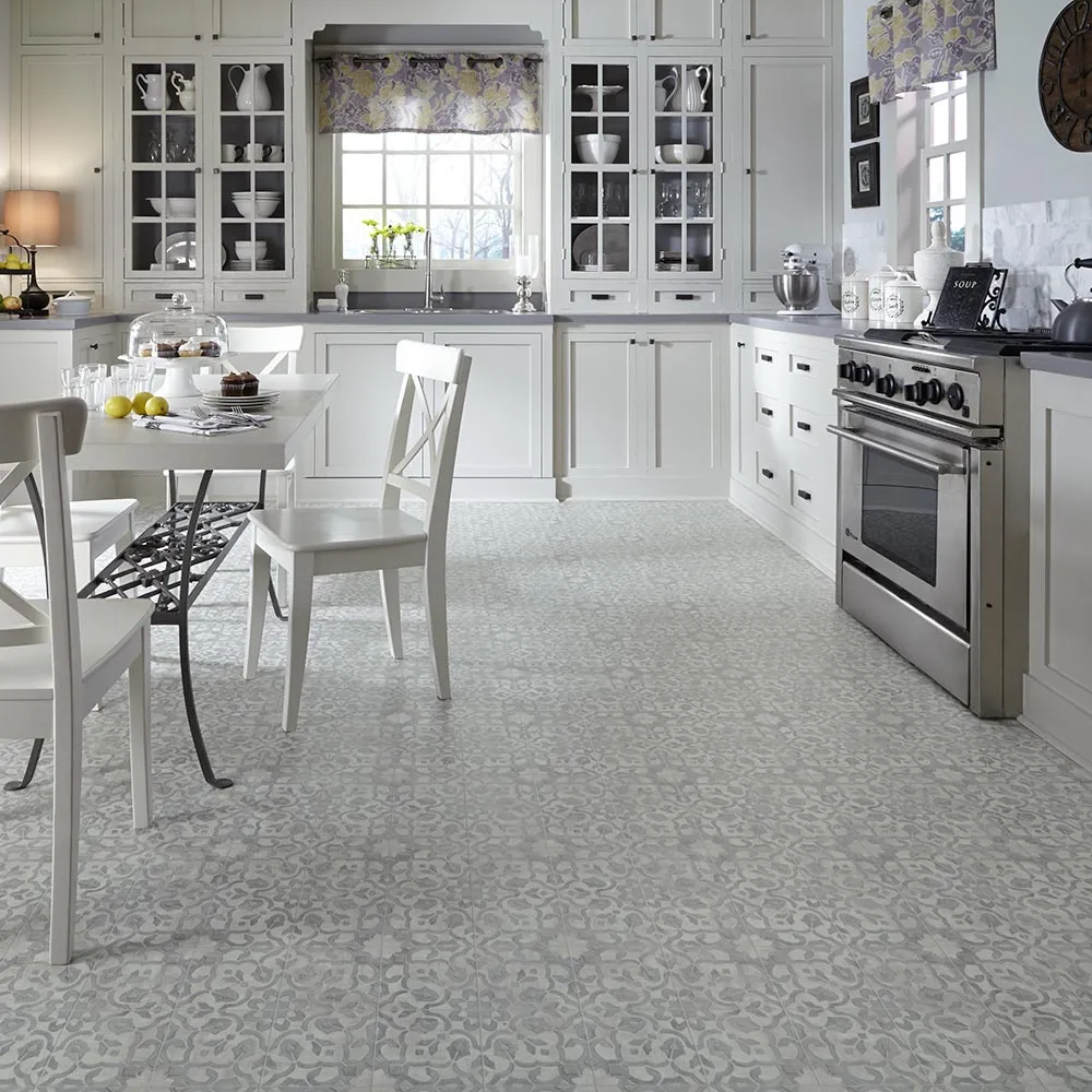 Filigree_Pewter_130352_RS-1 Kitchen Luxury Vinyl Flooring | Flooring Concepts